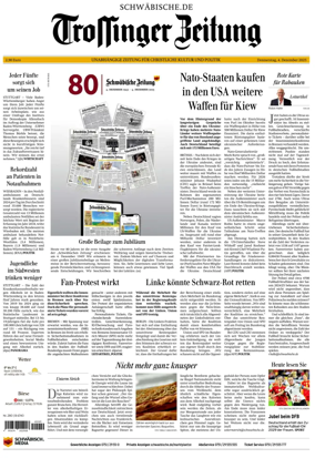 Cover of Trossinger Zeitung