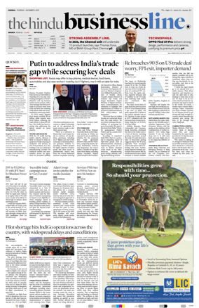 Cover of BusinessLine (Chennai)