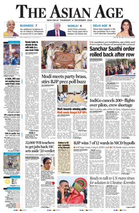 Cover of The Asian Age