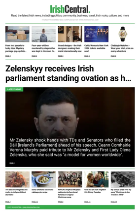 Cover of Irish Central