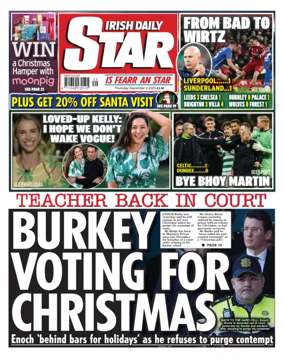 Cover of Irish Daily Star