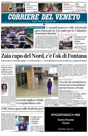 Cover of Corriere del Veneto (Treviso e Belluno)