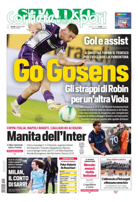 Cover of Corriere dello Sport Stadio (Emilia)