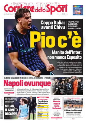 Cover of Corriere dello Sport