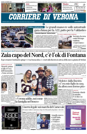 Cover of Corriere di Verona
