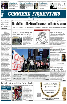 Cover of Corriere Fiorentino
