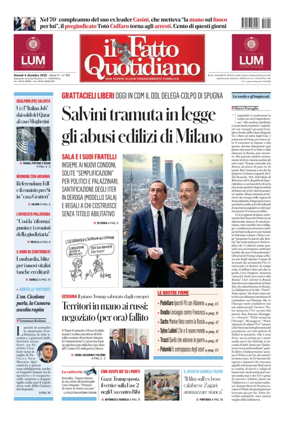 Cover of Il Fatto Quotidiano