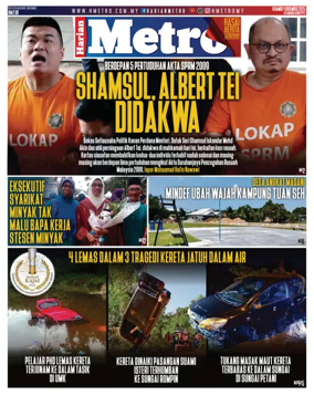 Cover of Harian Metro