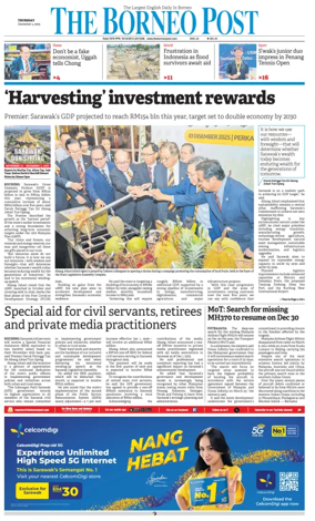 Cover of The Borneo Post