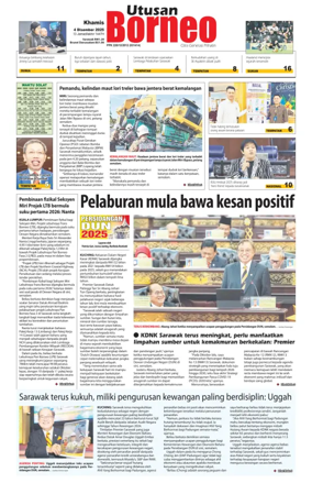 Cover of Utusan Borneo (Sarawak)