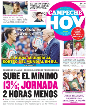 Cover of Campeche Hoy