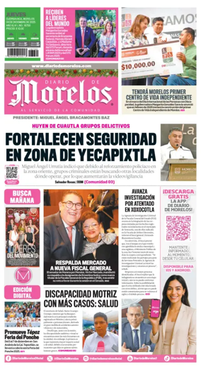 Cover of Diario de Morelos