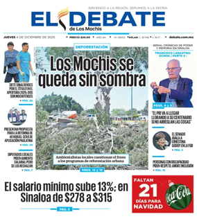 Cover of El Debate de Los Mochis