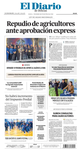 Cover of El Diario de Delicias