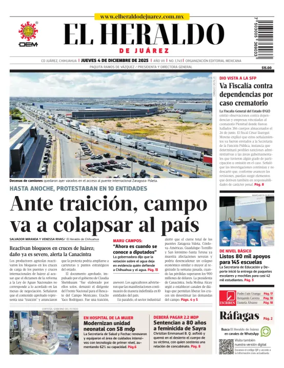 Cover of El Heraldo de Juarez