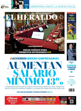 Cover of El Heraldo de Mexico