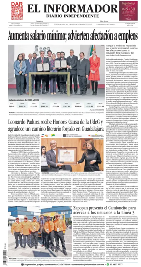 Cover of El Informador