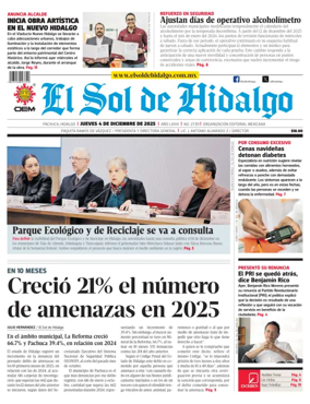 Cover of El Sol de Hidalgo