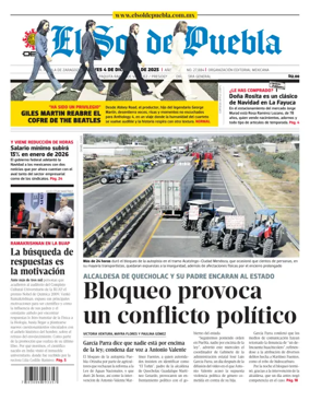 Cover of El Sol de Puebla