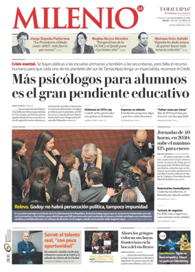 Cover of Milenio Tamaulipas