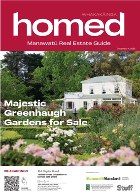 Cover of Homed Manawatu Standard