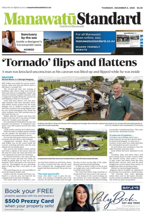Cover of Manawatu Standard