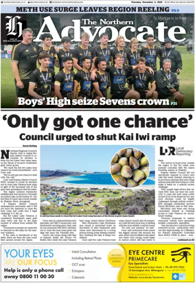 Cover of The Northern Advocate