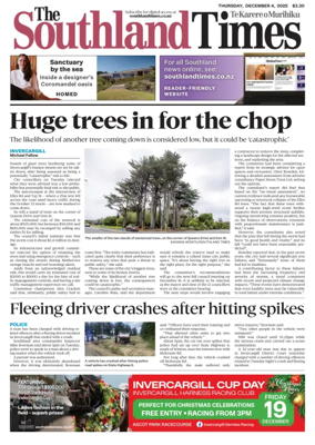 Cover of The Southland Times