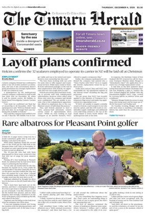 Cover of The Timaru Herald