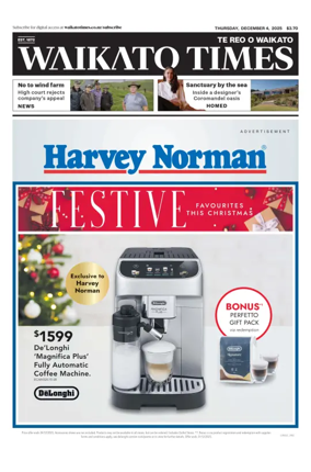 Cover of Waikato Times