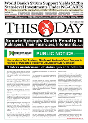 Cover of THISDAY