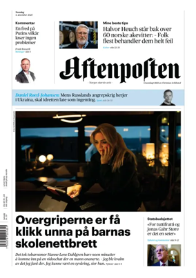Cover of Aftenposten