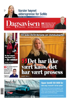 Cover of Dagsavisen