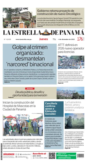 Cover of La Estrella de Panama