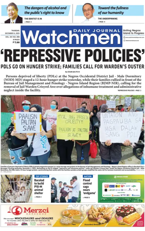 Cover of Watchmen Daily Journal