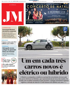 Cover of Jornal Madeira