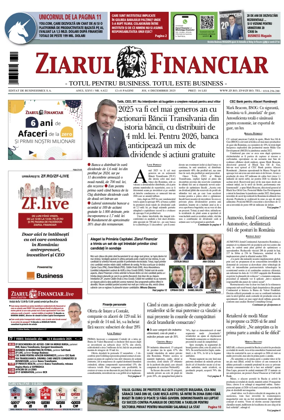 Cover of Ziarul Financiar