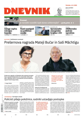 Cover of Dnevnik (Slovenija)