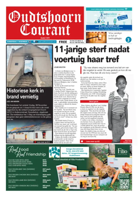 Cover of Oudtshoorn Courant