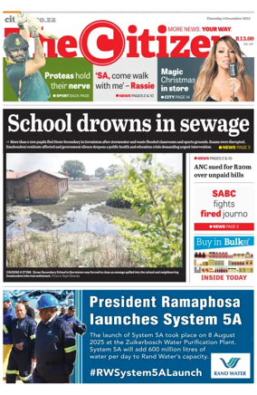 Cover of The Citizen (KZN)