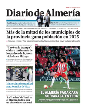 Cover of Diario de Almeria