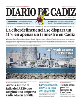 Cover of Diario de Cadiz