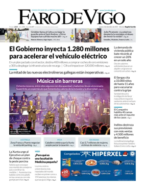 Cover of Faro de Vigo