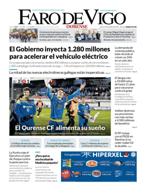 Cover of Faro de Vigo (Ourense)