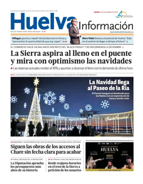 Cover of Huelva Informacion