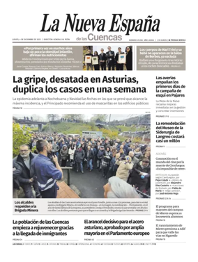 Cover of La Nueva España (Cuencas)