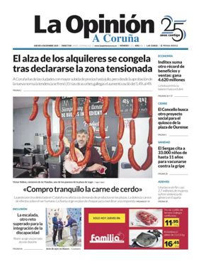 Cover of La Opinion de A Coruna