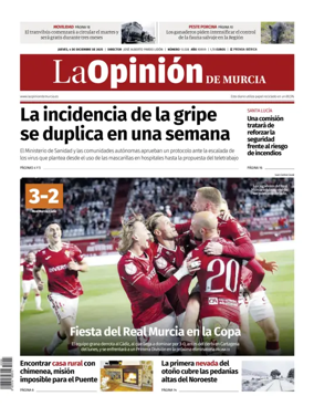 Cover of La Opinión de Murcia