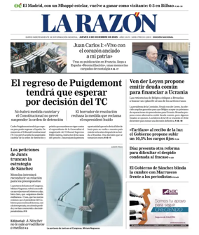 Cover of La Razón (1ª Edición)