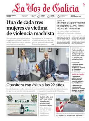 Cover of La Voz de Galicia (Carballo)